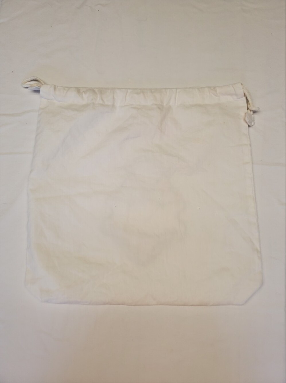 Vintage Lily Juliet Lingerie Travel Bag White Cotton Floral Embroidered - Picture 5 of 5